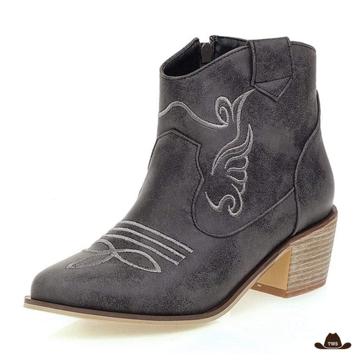 Boots Western Vegan Noires