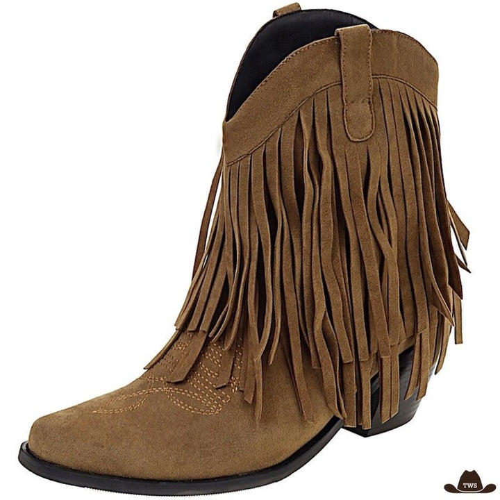 Bottes Basses Cowboy Femme