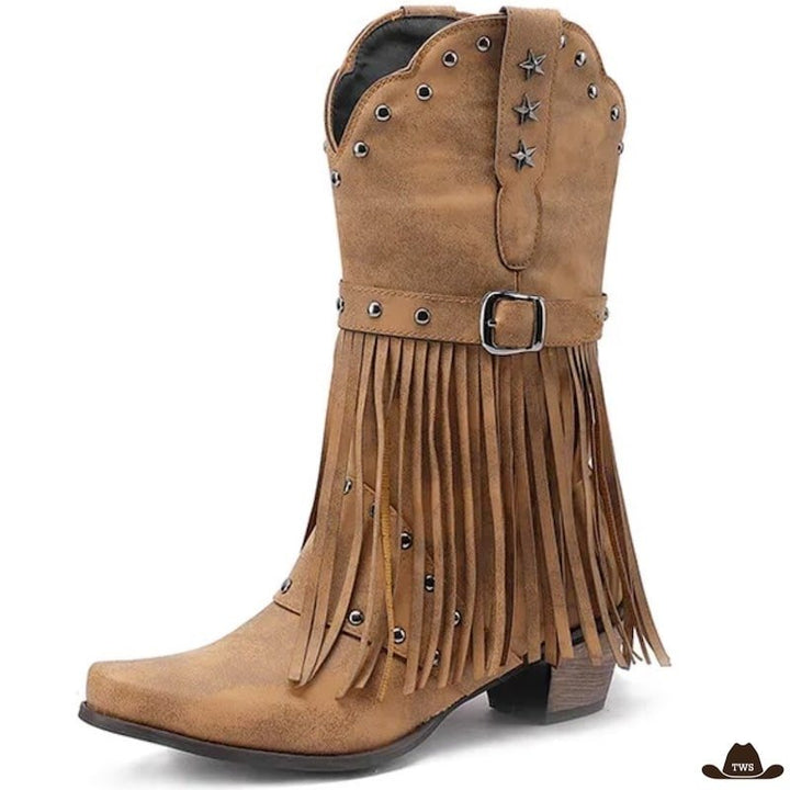 Bottes Cowboy Marron