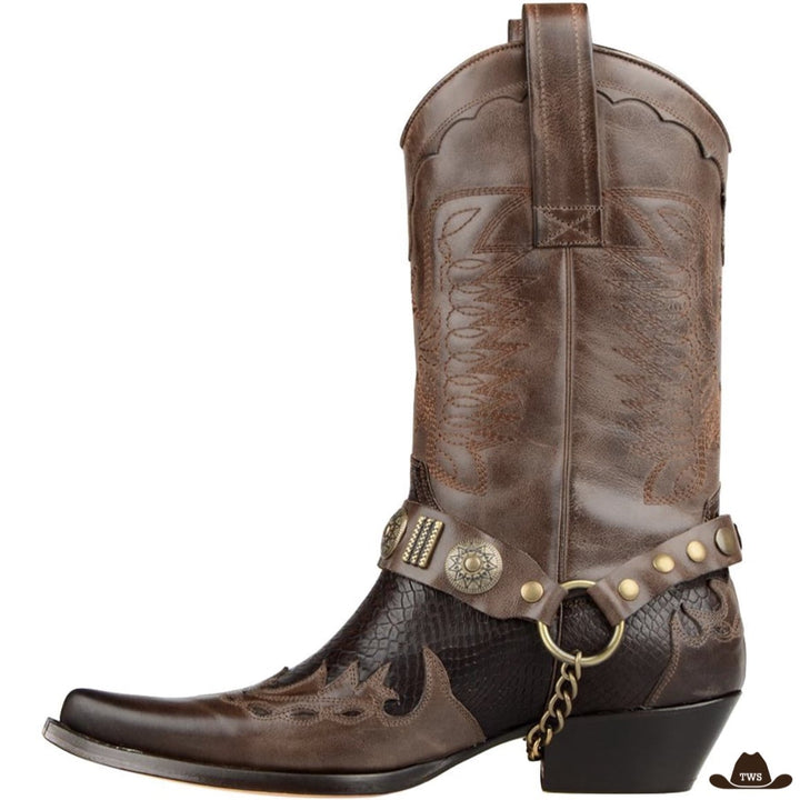 Bottes Serpent Cowboy