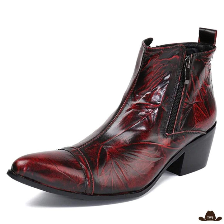 Bottes de Western Rouges