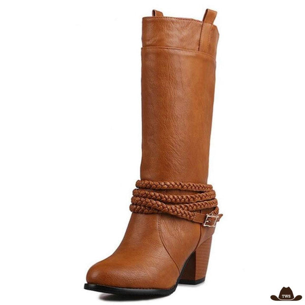 Bottes Effet Western