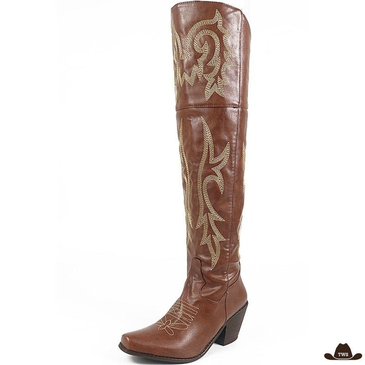 Bottes Femme Western Hautes