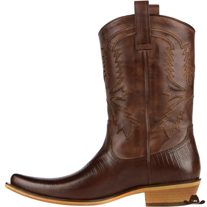 botte de style cowboy