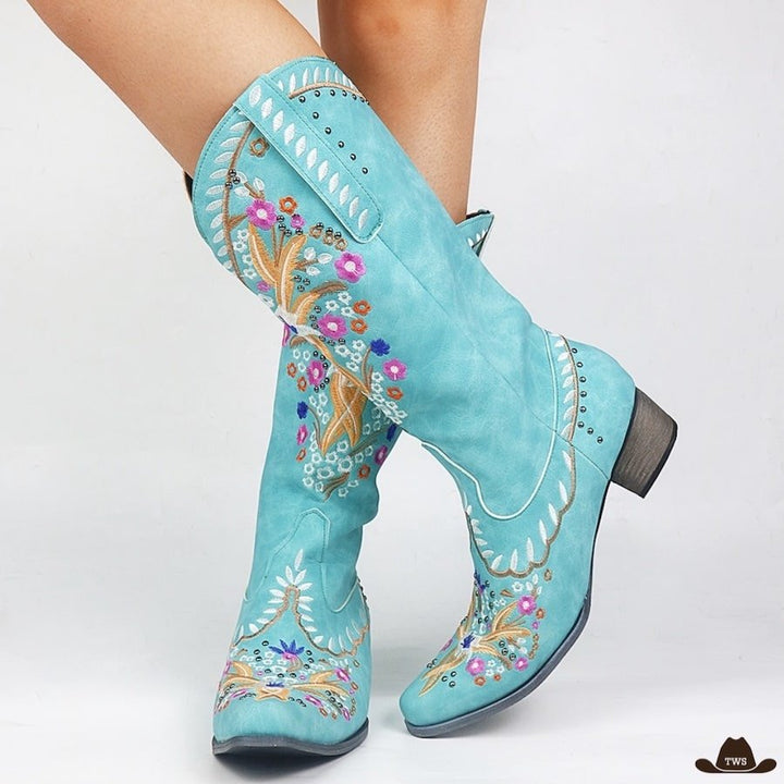 Bottes Bleues Western