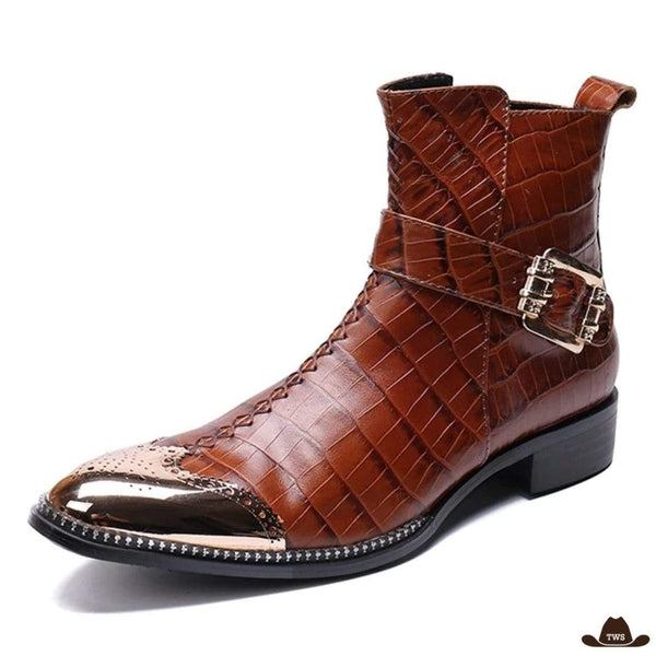 Bottes Western Bout Rond