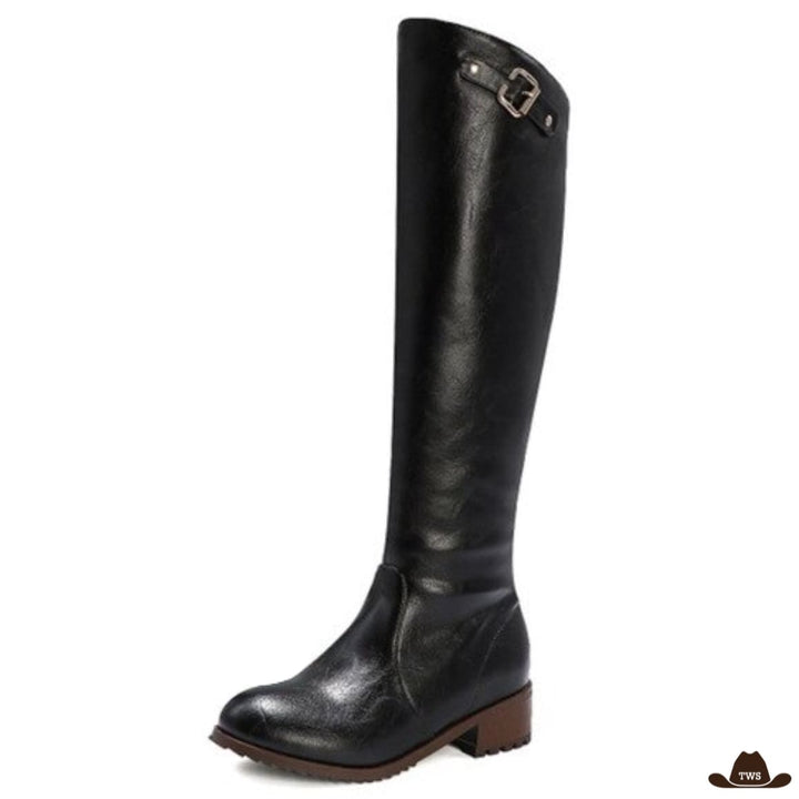 Bottes Western Cheval Noires