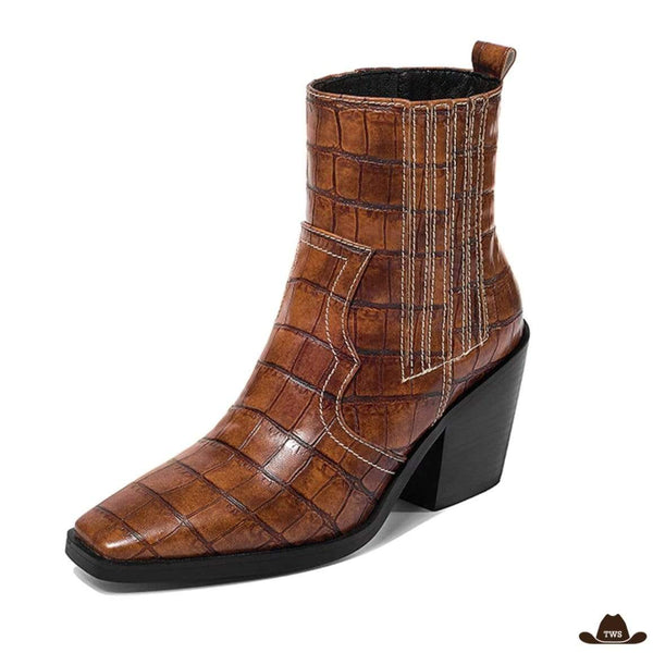 Bottes Western Crocodile