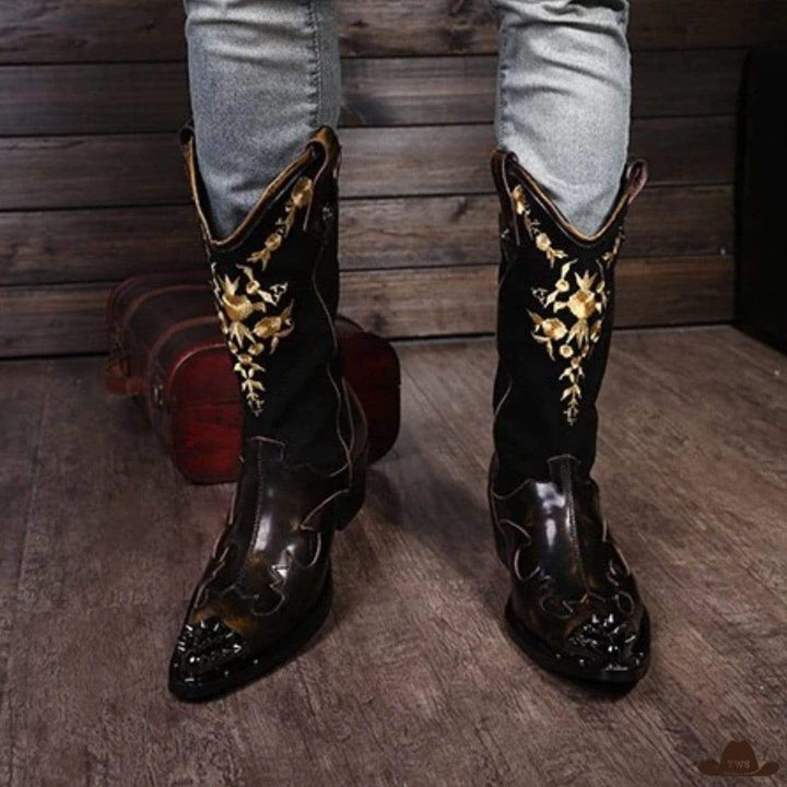 Bottes de Western Cuir