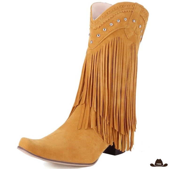 Bottes Western Femme Oranges