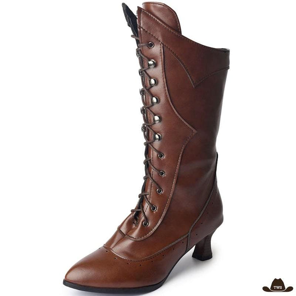 Bottes Western Femme Vintage