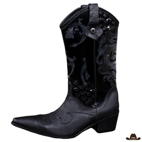 Bottes Western Noires