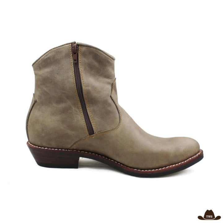 Boots Western Beige