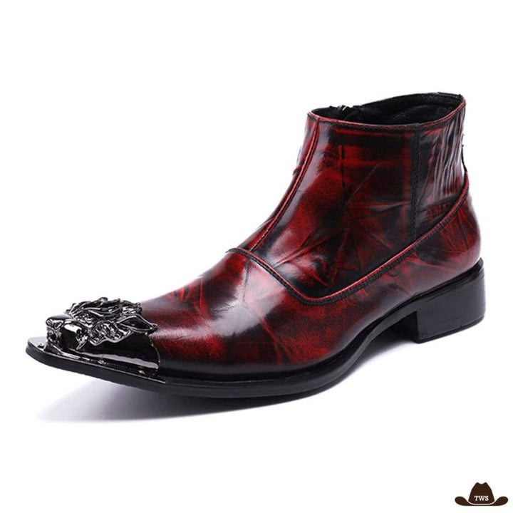 Bottine Cowboy Cuir