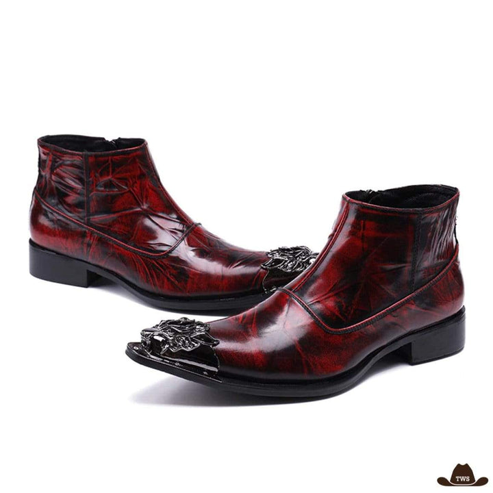 Bottines Cowboy Cuir