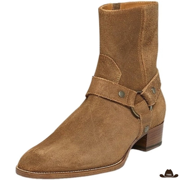 Bottines Cowboy Daim