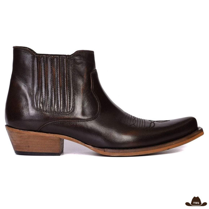 Bottines Cowboy Cuir