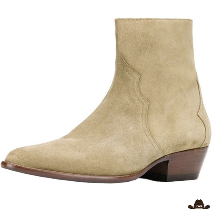 Bottines Cowboys Homme Cuir