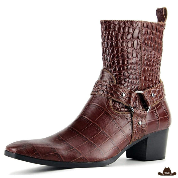 Bottines Style Cowboy