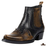 bottines homme cuir country