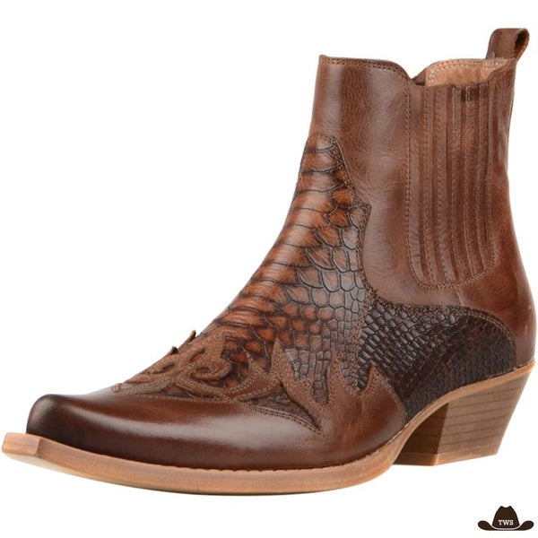 Bottines Marron Country Danse