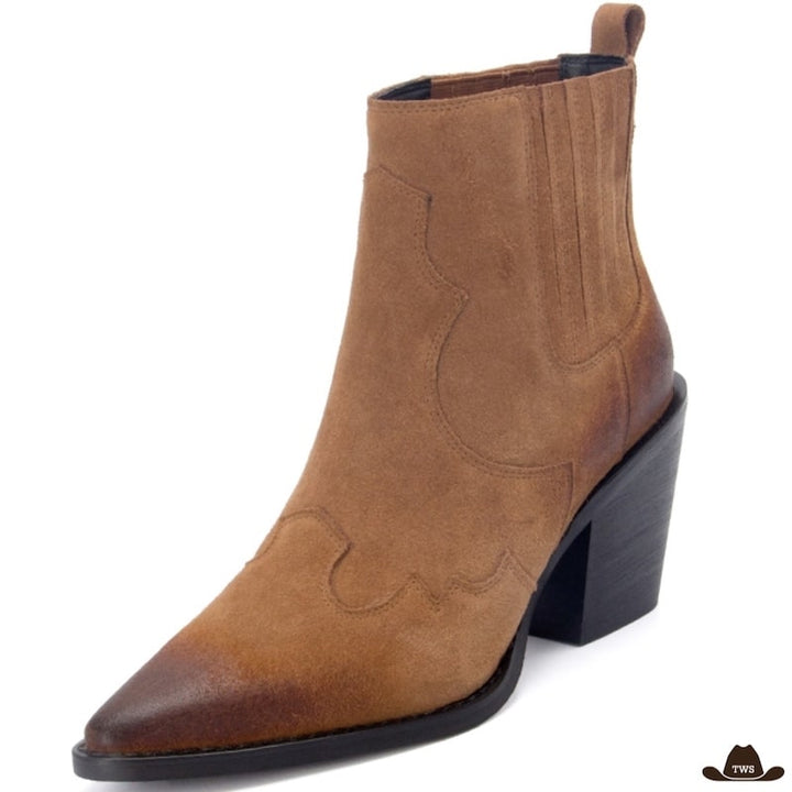 Bottines Marron Country