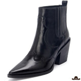Bottines Noires Country