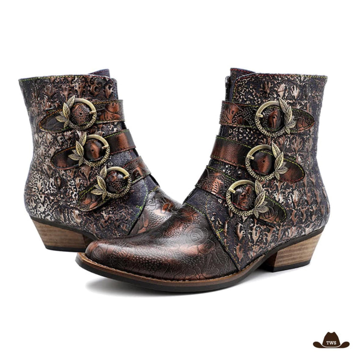 Bottines Style Western