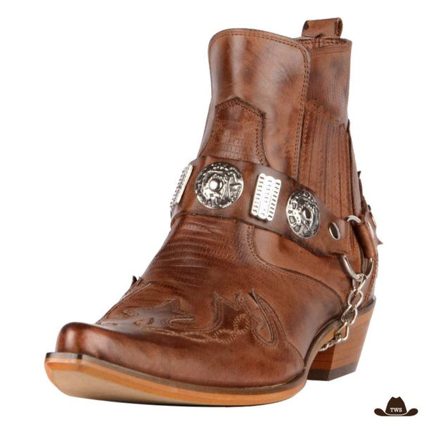 Bottines Style Western