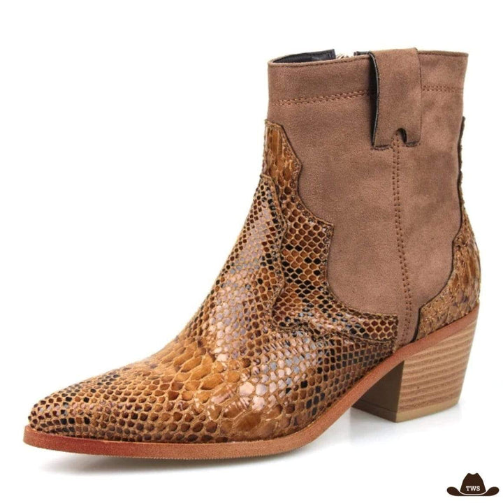 Bottines Western Femme