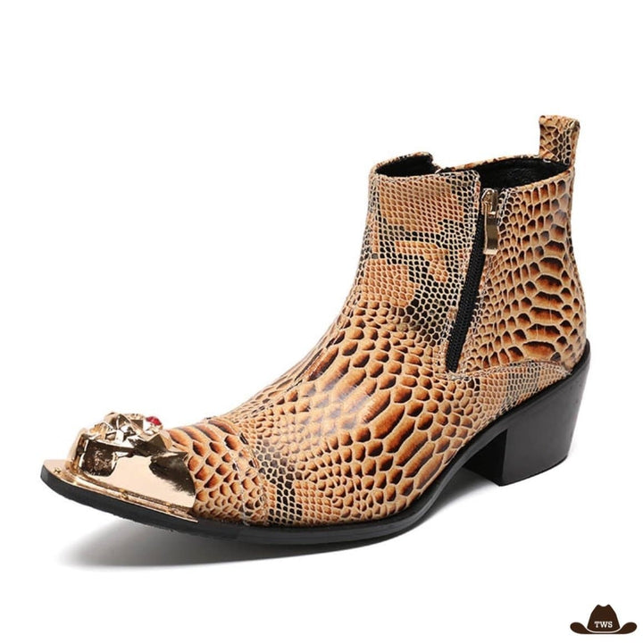 Bottines Western Python