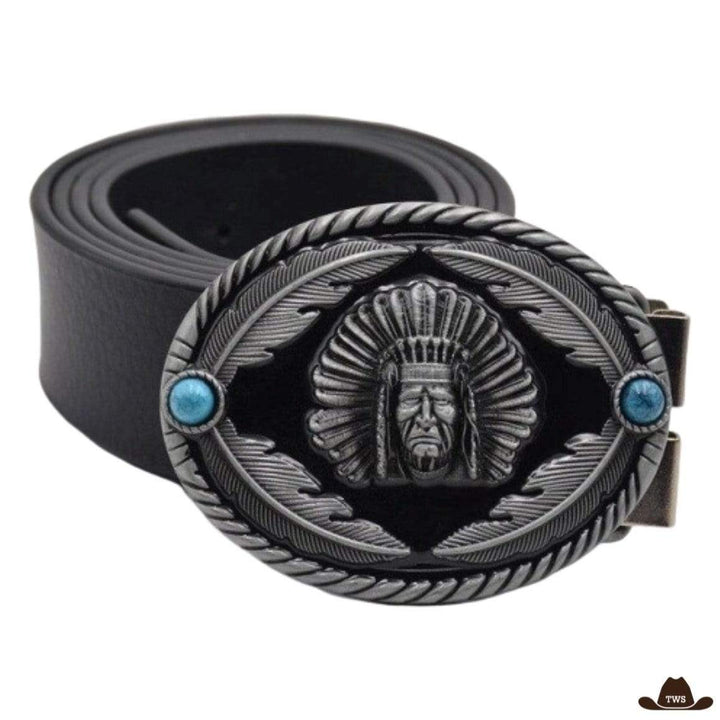 Ceinture Large Boucle Western