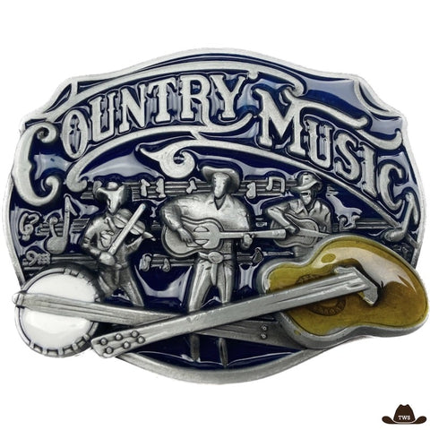 Boucle de Ceinture Country Music