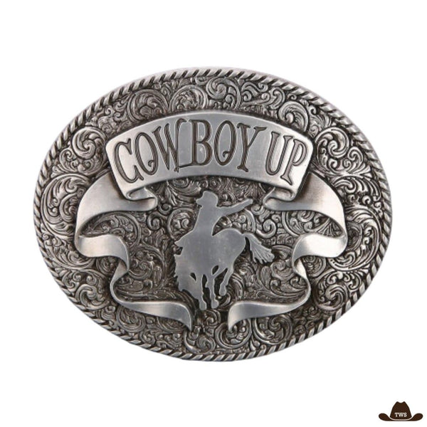 Boucle de Ceinture Cowboy Up