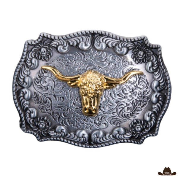 Boucle de Ceinture Western Bull