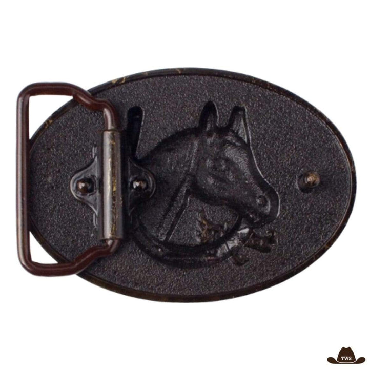 Boucle de Ceinture Western Country Horse Arrière