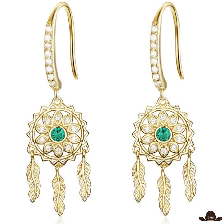 Boucles d'Oreilles Attrape-Rêves