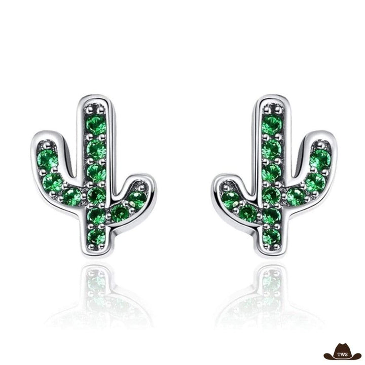 Boucles d’Oreilles Cactus