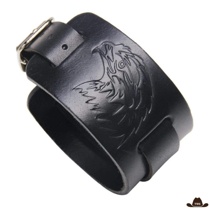 Bracelet Cuir Aigle