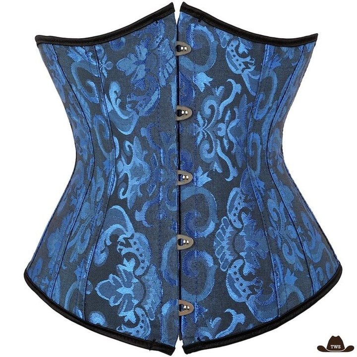 Bustier Country Bleu