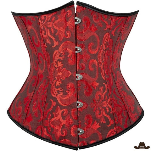 Bustier Country Rouge