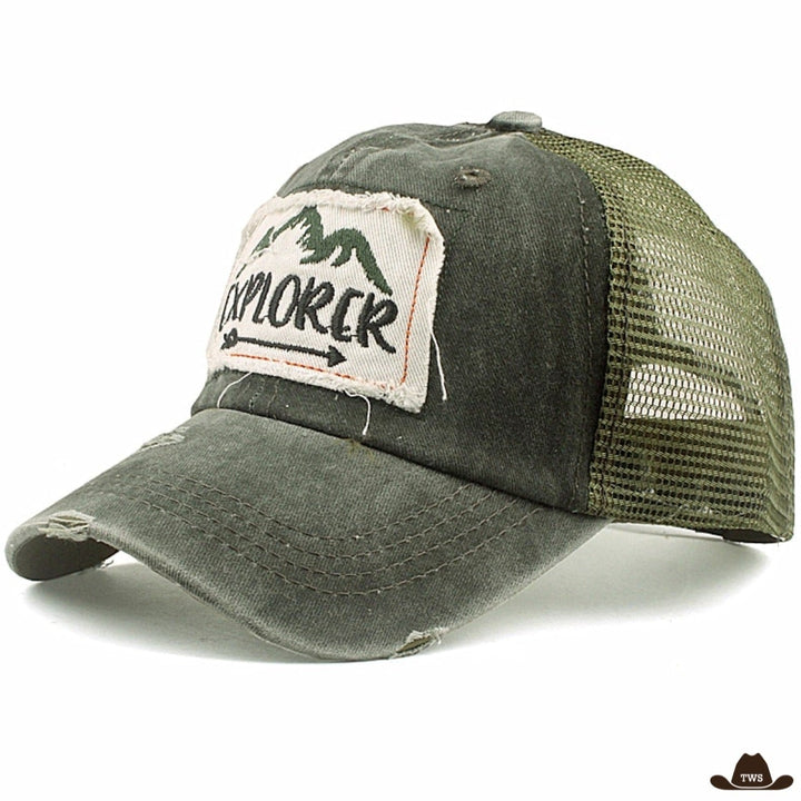 Casquette Country Verte