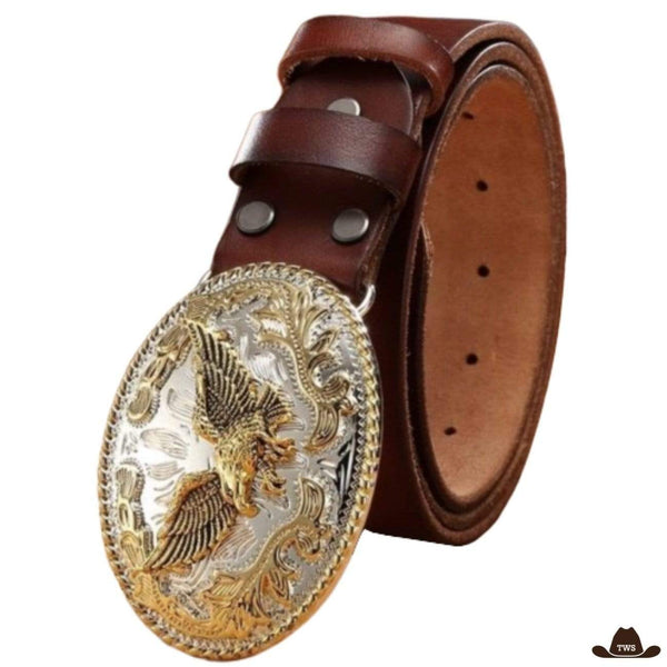 Ceinture avec Boucle Cowboy - The Western Shop