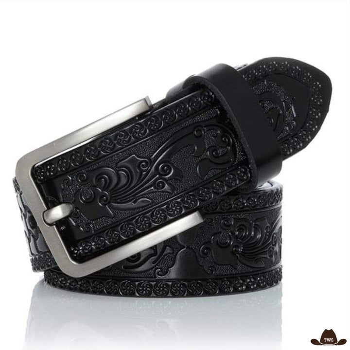 Ceinture Costume Cowboy - noir