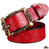 Ceinture Country Femme Rouge