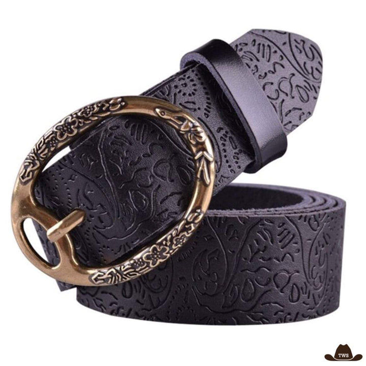 Ceinture Country Femme Pas Chère Noire