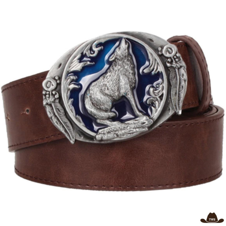 Ceinture Country Homme Marron