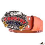 Ceinture Country Music Orange