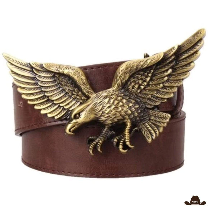 acheter ceinture de cowboy marron