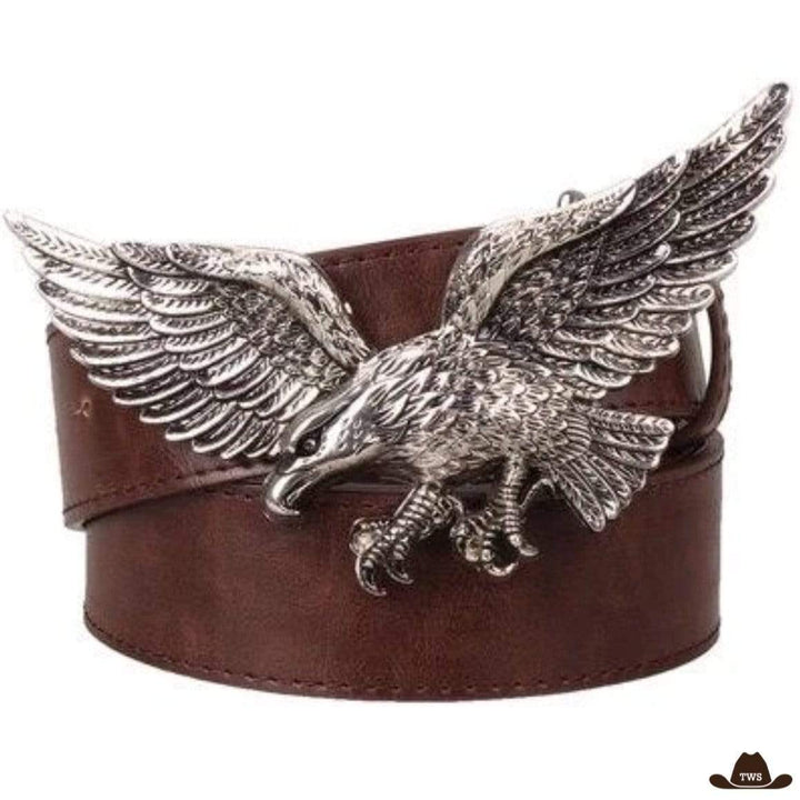 acheter ceinture western homme marron